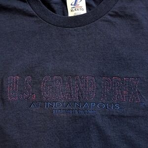 Vintage U.S. Grand Prix Indianapolis Short Sleeve Tee T-Shirt September 24 2000